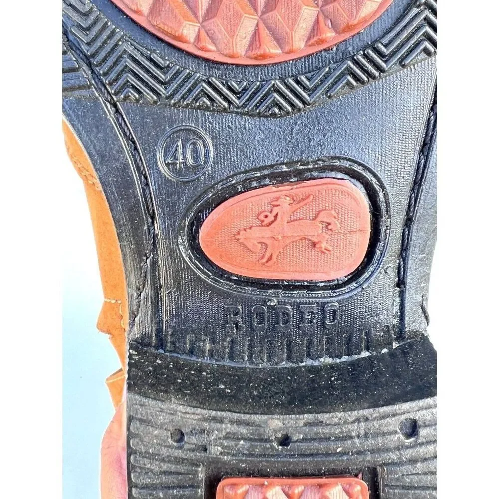 Men's Boots brown Cowboy Western Rodeo comfortables Ideas T 40